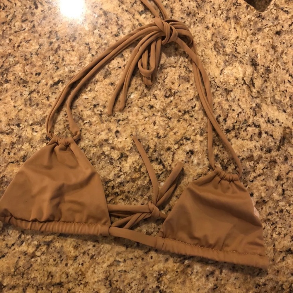 Cappuccino tan Montce bikini top